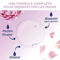 Cooper baccide gel sans rincage mains pivoine 300ml