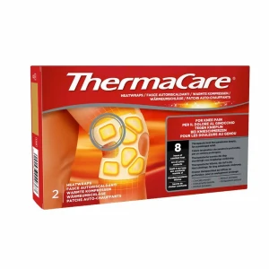 Cooper thermacare patch chauffant genou x2
