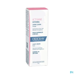 Ducray ictyane hydra crème visage legere 40ml | Aesiel