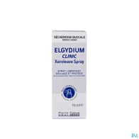 Elgydium clinic xeroleave spray buccal lubrifiant pour bouche seche dispositif medical 70ml | Aesiel