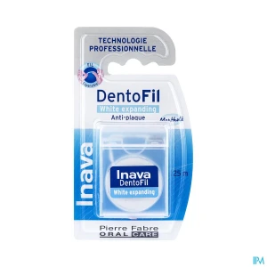 Inava dentofil white expanding fil dentaire 25m | Aesiel
