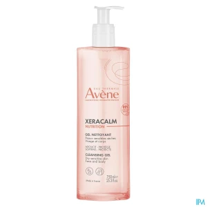 Eau thermale avene xeracalm nutrition gel nettoyant 750ml | Aesiel