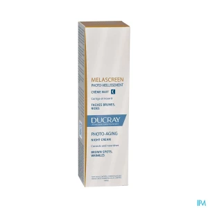 Ducray melascreen photo vieillis. crème nuit 50ml | Aesiel