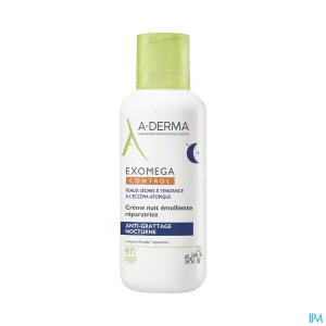 A derma exomega control crème nuit emolliente reparatrice 400ml | Aesiel