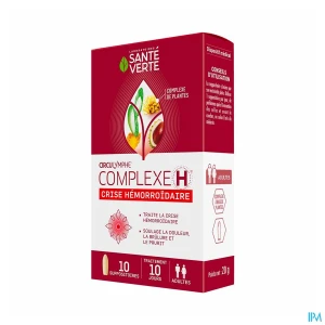 Sante verte circulymphe complexe h suppositoire 10 | Aesiel