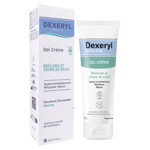 Dexeryl specific brulures coups soleil gel crème 150g