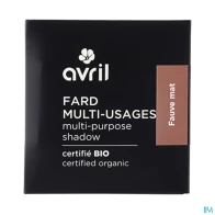 Avril fard a paupieres fauve mat bio 2g5 | Aesiel