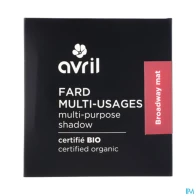 Avril fard a paupieres broadway mat bio 2g5 | Aesiel