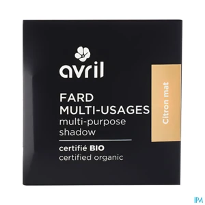 Avril fard a paupieres citron mat bio 2g5 | Aesiel