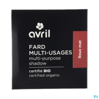 Avril fard a paupieres roux mat bio 2g5 | Aesiel