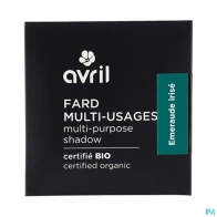 Avril fard a paupieres emeraude irise bio 2g5 | Aesiel