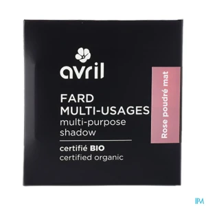 Avril fard a paupieres rose poudre mat bio 2g5 | Aesiel