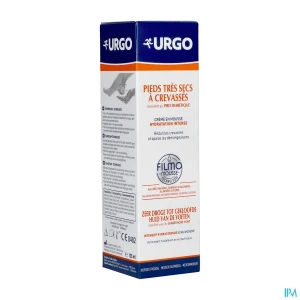 Urgo filmomousse hydratation intense pieds très secs a crevasses flacon 125ml | Aesiel