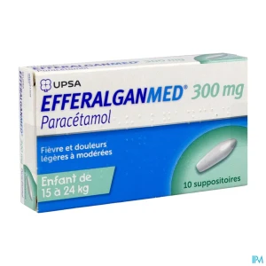 Efferalganmed 300mg suppositoire 10 | Aesiel