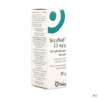 Siccafluid 0.25% gel ophtalmique 10g | Aesiel