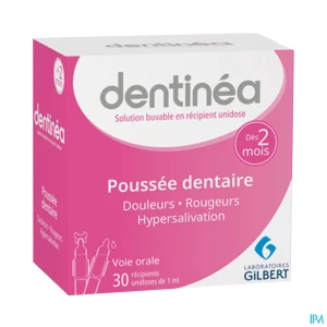 Laboratoires gilbert dentinea solution buvable nourrisson unidose 1ml 30 | Aesiel