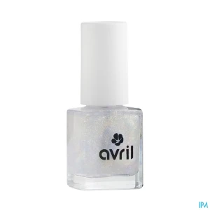 Avril top coat paillete dore transparent 7ml | Aesiel