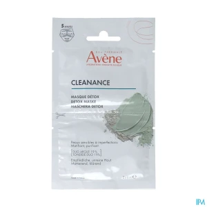 Eau thermale avene cleanance masque detox sachet 6ml x2 | Aesiel
