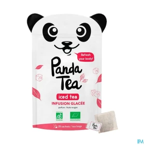 Panda tea iced tea fruits rouges bio infusette 28 | Aesiel