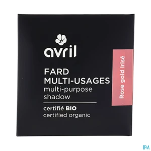 Avril fard a paupieres rose gold irise bio 2g5 | Aesiel
