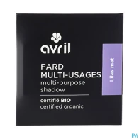 Avril fard a paupieres lilas mat bio 2g5 | Aesiel