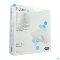 Hartmann hydrotac non adhesif pansement 15cm x 15cm 10 | Aesiel