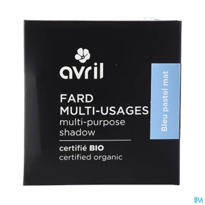 Avril fard a paupieres bleu pastel mat bio 2g5 | Aesiel
