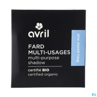 Avril fard a paupieres bleu pastel mat bio 2g5 | Aesiel