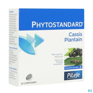 Pileje phytostandard cassis plantain comprime 30 | Aesiel