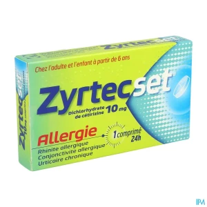 Zyrtecset 10mg comprime secable 7 | Aesiel