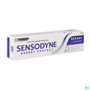 Sensodyne expert protect repare et protege pate dentifrice menthe fraiche 75ml | Aesiel