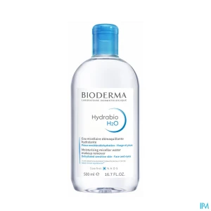 Bioderma hydrabio h2o eau micellaire hydratante 500ml | Aesiel