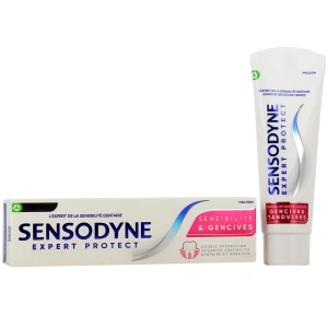 Sensodyne expert protect sensibilite gencives pate dentifrice menthe fraiche 75ml | Aesiel