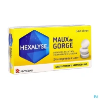 Hexalyse comprime a sucer 24 | Aesiel