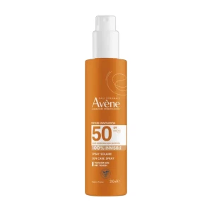 Eau thermale avene solaire spray spf50 emulsion fluide pour application locale 200ml | Aesiel