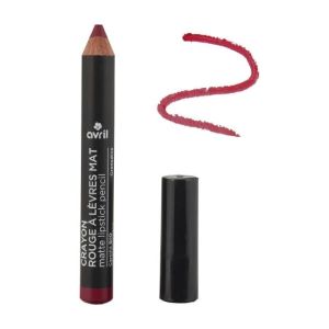 Avril crayon rouge a levres mat grenadine certifie bio 2g