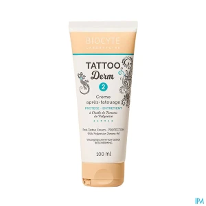 Biocyte tattoo derm 2 crème apres tatouage apaise et hydrate 100ml | Aesiel