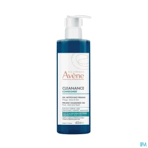 Eau thermale avene cleanance gel nettoyant peeling 400ml | Aesiel
