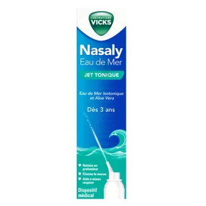 Vicks nasaly eau de mer jet tonique 120ml | Aesiel