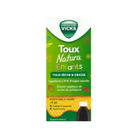 Vicks toux natura enfants sirop toux seche et grasse 140ml | Aesiel Vicks toux natura enfants sirop toux seche et grasse 140ml | Aesiel