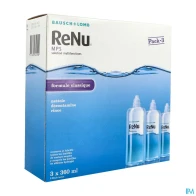 Renu mps solution multifonctions 360ml x3 + etui 3 | Aesiel