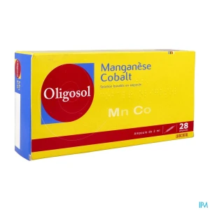 Oligosol manganese cobalt solution buvable ampoule 2ml 28 | Aesiel