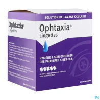 Ophtaxia lingette hygiene et soin quotidien paupieres cils 20 | Aesiel