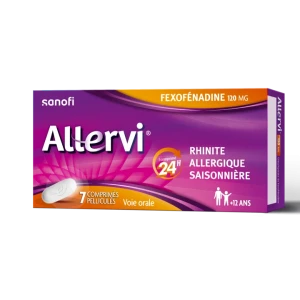 Allervi 120mg comprime pellicule 7 | Aesiel