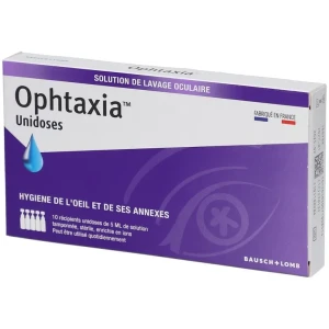 Ophtaxia solution de lavage oculaire unidose 10 | Aesiel