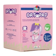 Ortopad for girls grds motifs regular pansement 50 | Aesiel