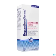 Bepanthenderma crème riche reparatrice corps 200ml | Aesiel