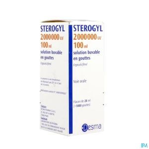 Sterogyl 2000000ui/100ml solution buvable gouttes 20ml | Aesiel