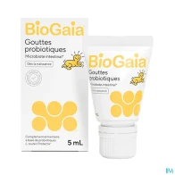 Biogaia gouttes probiotiques 5ml | Aesiel
