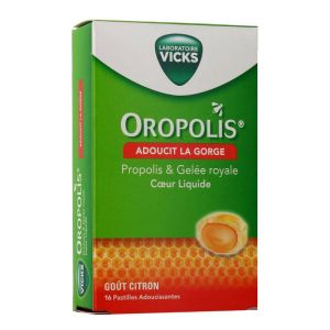 Oropolis Cœur liquide gelée royale pastille 16